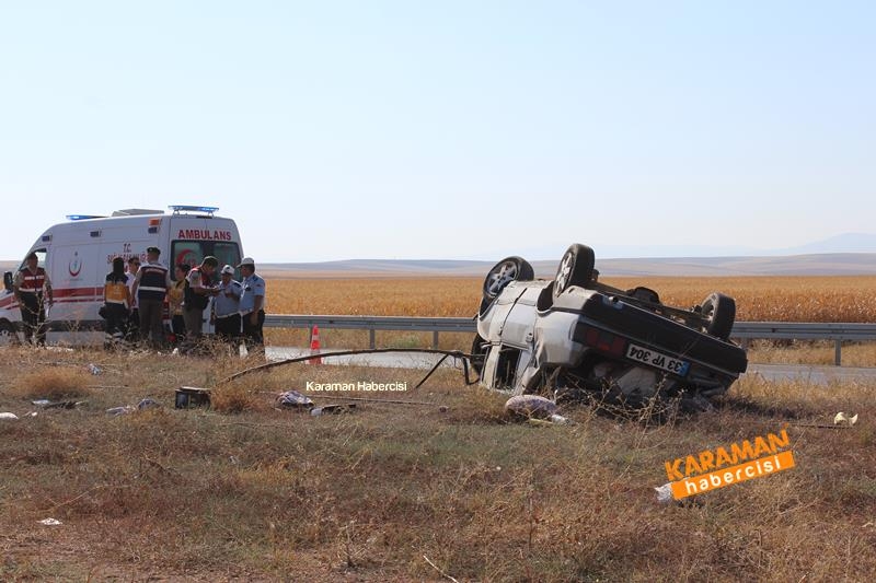 Karaman Konya Yolundaki Kaza İkizleri Ayırdı 8