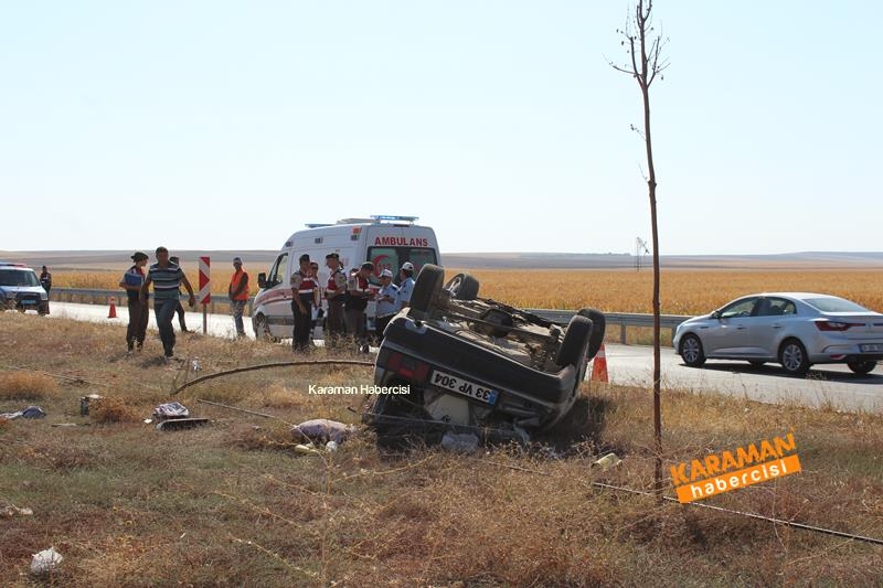 Karaman Konya Yolundaki Kaza İkizleri Ayırdı 9
