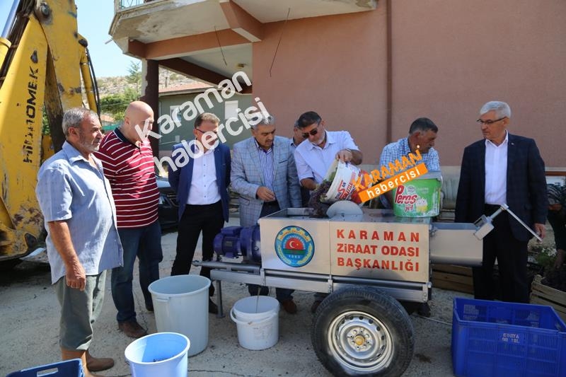 Sipariş Edilen 25 Makinadan İlki Burhan Köyü'ne Teslim Edildi 5