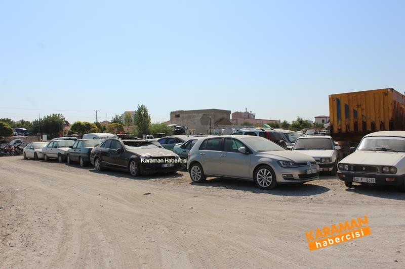 Karaman’da Cemiyet Otoparkı Doldu Taşıyor 2