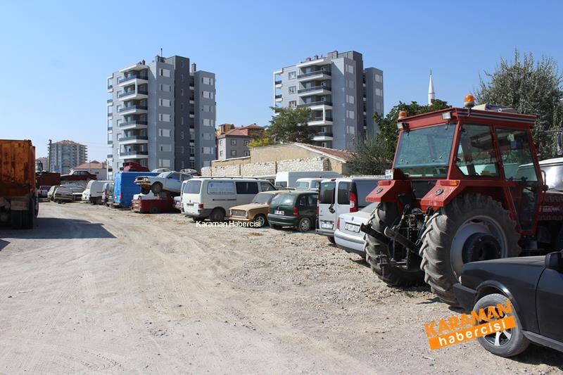 Karaman’da Cemiyet Otoparkı Doldu Taşıyor 9