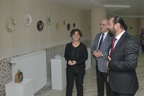 KMÜ'de Üç Günlüğüne Topraktan Tasarıma Sergi 3