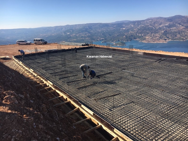 Ermenek Şehir Stadyumu Kuruseki Mevkiinde hızla yükseliyor 3