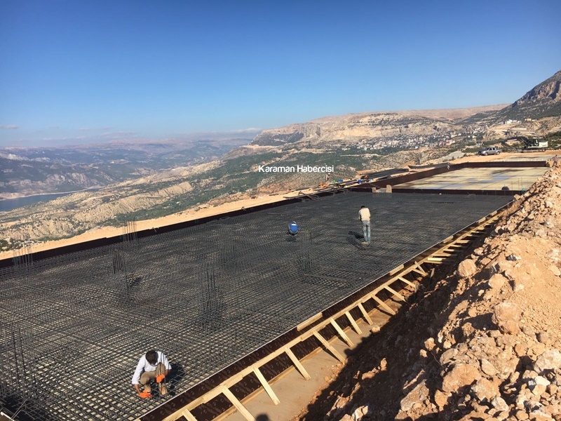 Ermenek Şehir Stadyumu Kuruseki Mevkiinde hızla yükseliyor 4