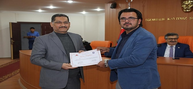 Karaman'da Türkçe Öğrenen Mülteciler Sertifikalarını Aldı 1