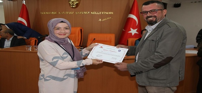 Karaman'da Türkçe Öğrenen Mülteciler Sertifikalarını Aldı 2