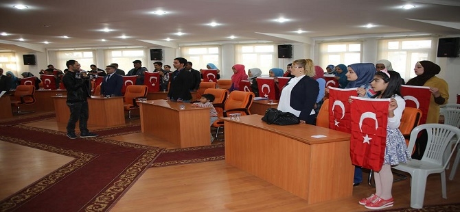 Karaman'da Türkçe Öğrenen Mülteciler Sertifikalarını Aldı 9