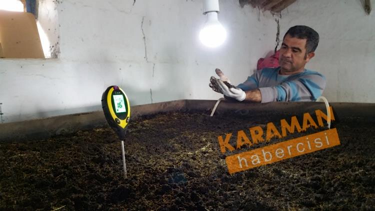 Karaman  Solucan Gübresi Üretimi 2