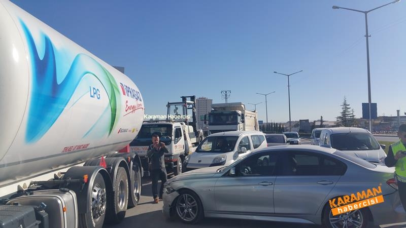 Karaman'da Zincirleme Trafik Kazası 8