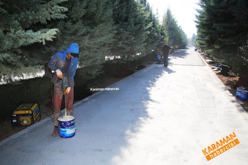 Yürüyüş Yoluna Kauçak Zemin Kaplanıyor 1