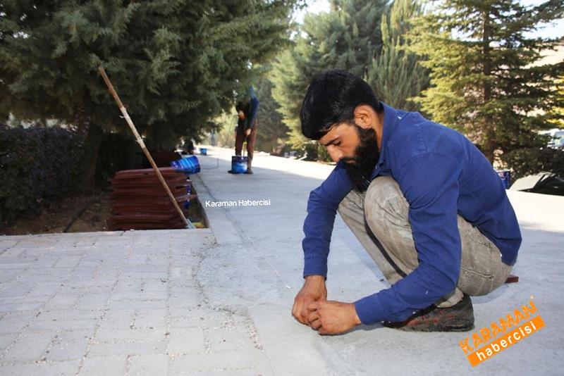 Yürüyüş Yoluna Kauçak Zemin Kaplanıyor 2