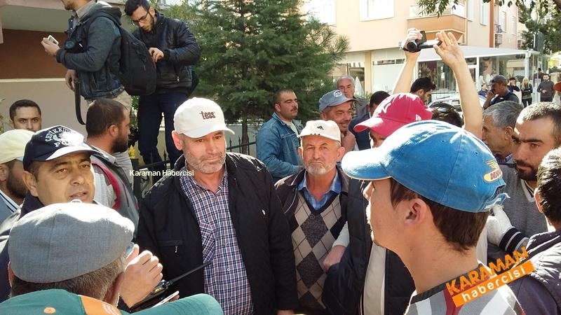 Pancar Üreticilerinden Karaman'da Traktörlü Eylem 3