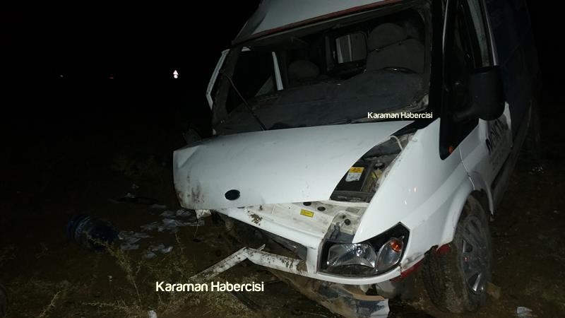 Karaman’da 2 Kazada 4 Yaralı 3