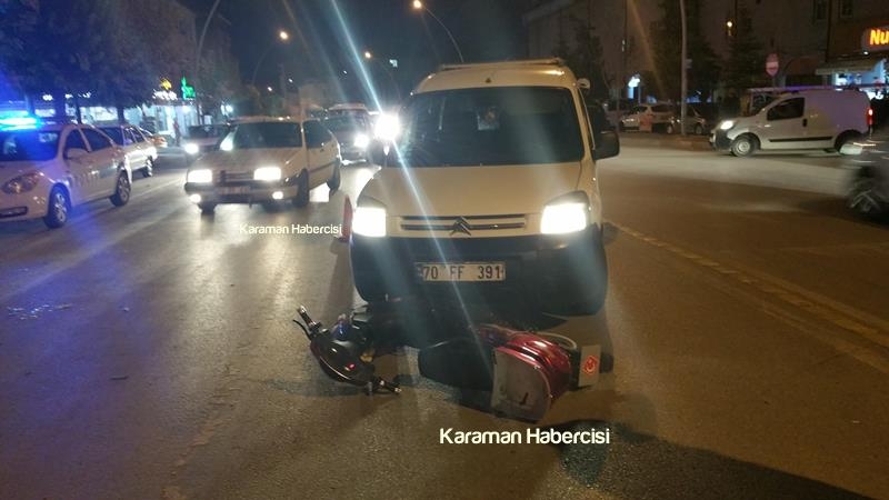 Karaman’da Elektrikli Motosiklet Kazaları 3