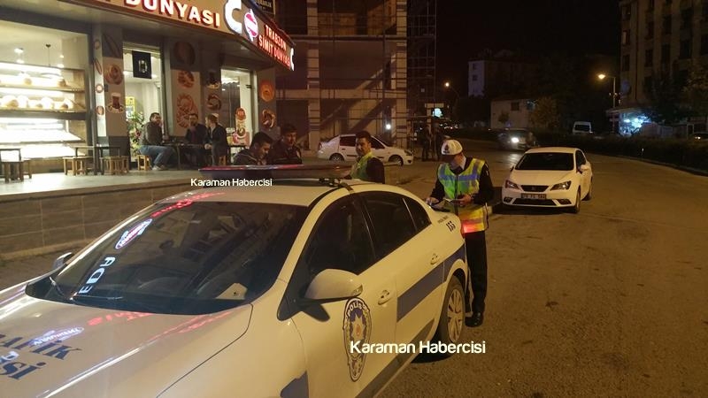 Karaman’da Kusurlu Bulunan Araçlara Ceza 2