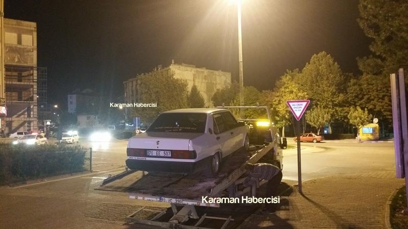 Karaman’da Kusurlu Bulunan Araçlara Ceza 4