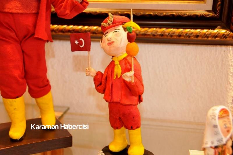 Karaman Kitre ve Taş Bebek Sergisi Açıldı 1