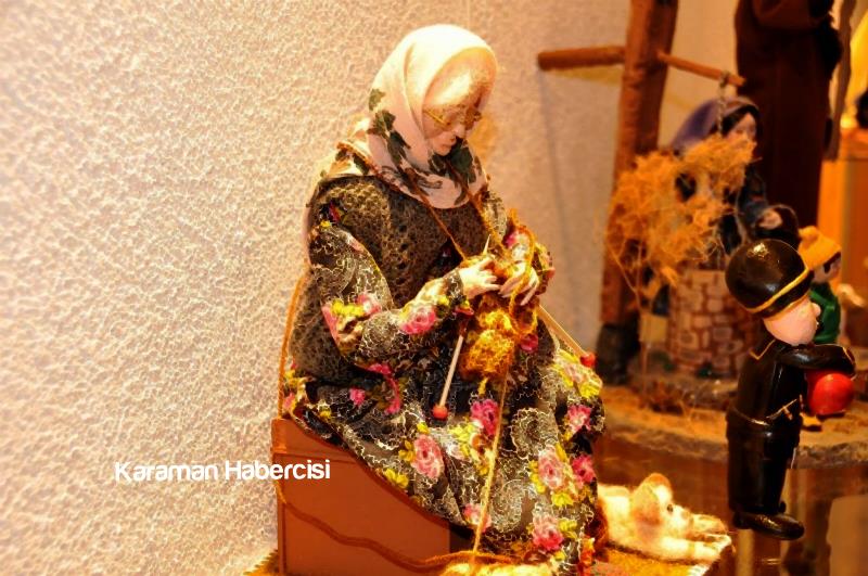 Karaman Kitre ve Taş Bebek Sergisi Açıldı 10