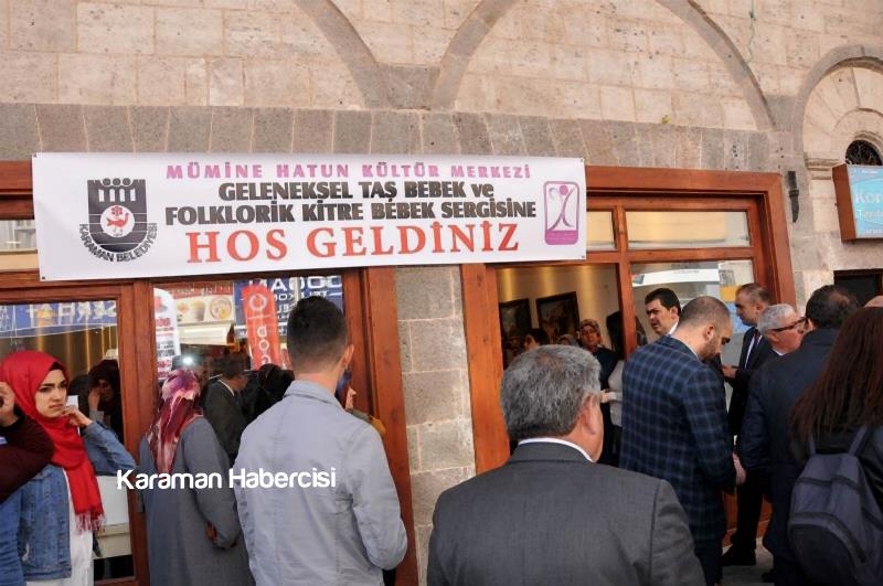 Karaman Kitre ve Taş Bebek Sergisi Açıldı 12