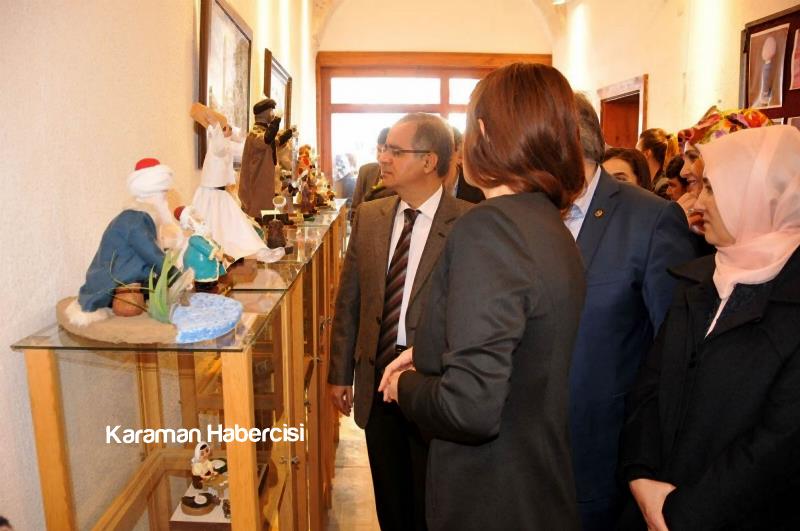 Karaman Kitre ve Taş Bebek Sergisi Açıldı 2