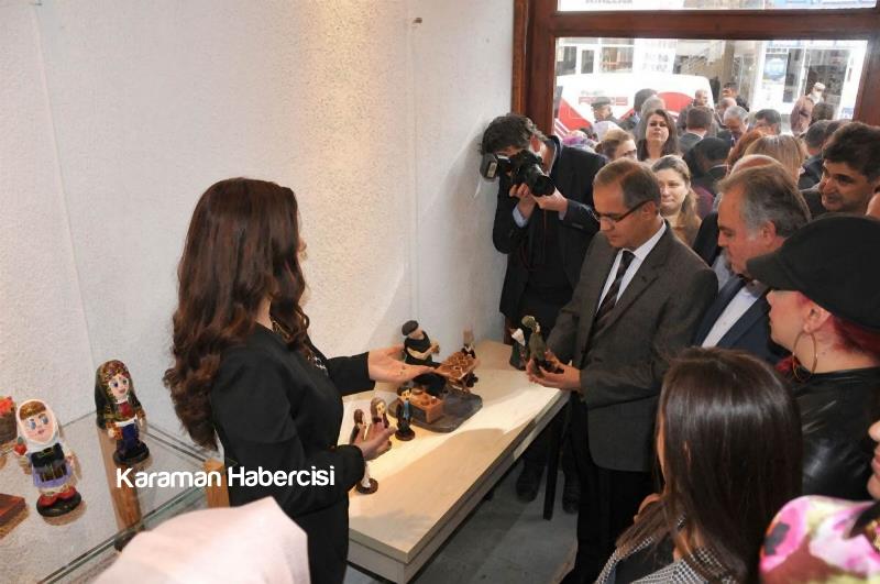 Karaman Kitre ve Taş Bebek Sergisi Açıldı 3
