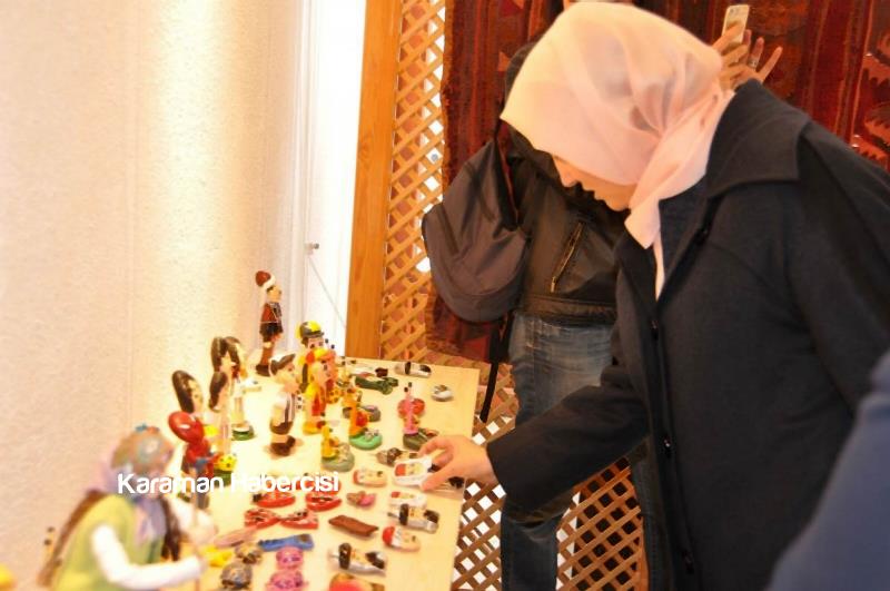 Karaman Kitre ve Taş Bebek Sergisi Açıldı 7