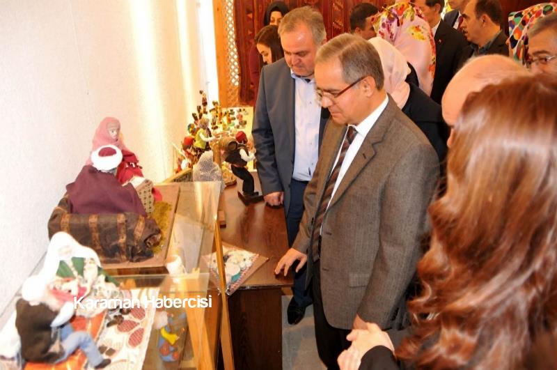 Karaman Kitre ve Taş Bebek Sergisi Açıldı 9