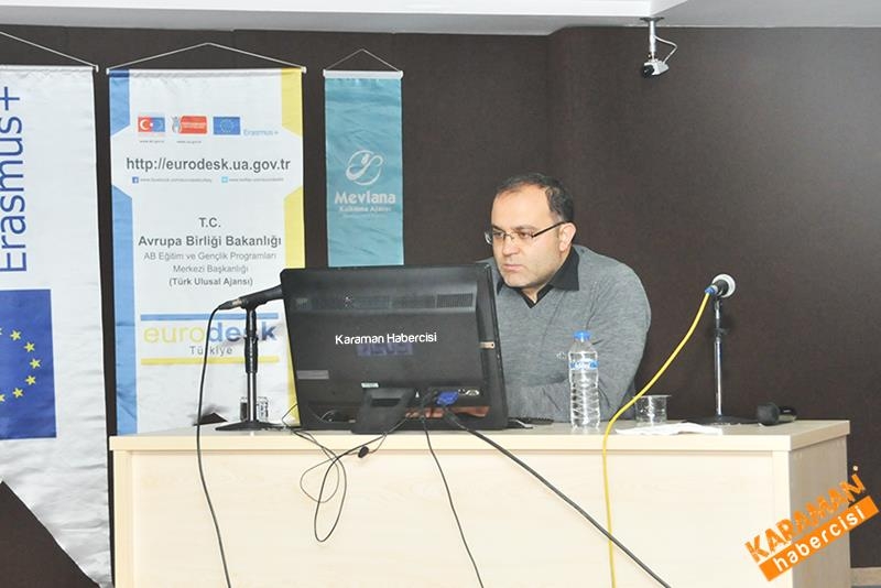 KMÜ'de Avrupa Fırsatları Bilgilendirme Semineri Yapıldı 1