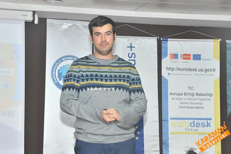 KMÜ'de Avrupa Fırsatları Bilgilendirme Semineri Yapıldı 3