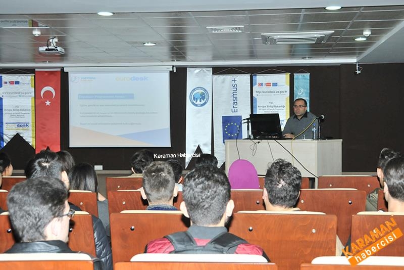 KMÜ'de Avrupa Fırsatları Bilgilendirme Semineri Yapıldı 4