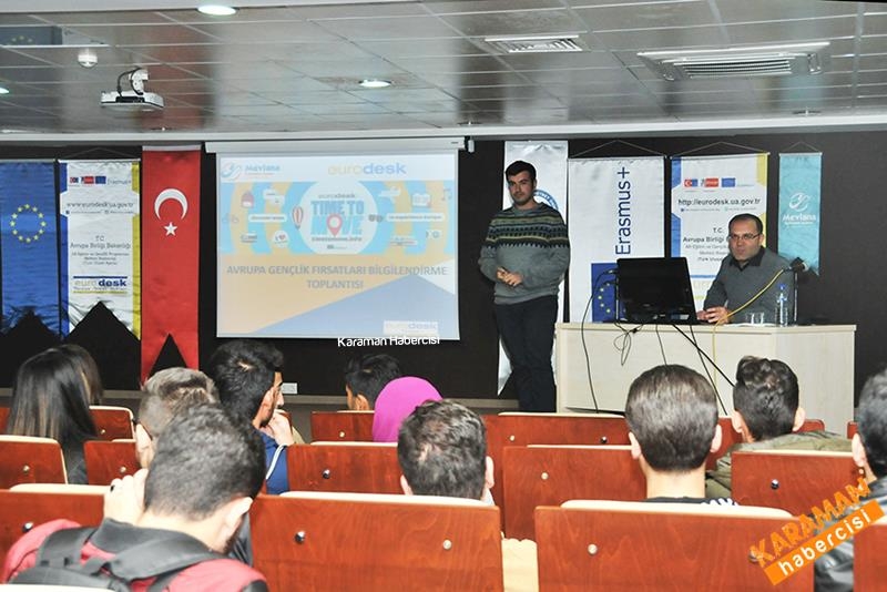 KMÜ'de Avrupa Fırsatları Bilgilendirme Semineri Yapıldı 7