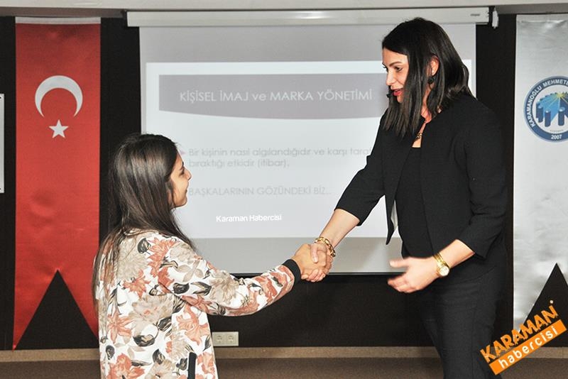 KMÜ'de İmaj ve Kariyer Konuşuldu 1