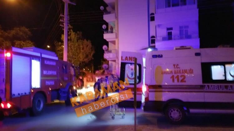 Karaman’da Feci Kaza 1