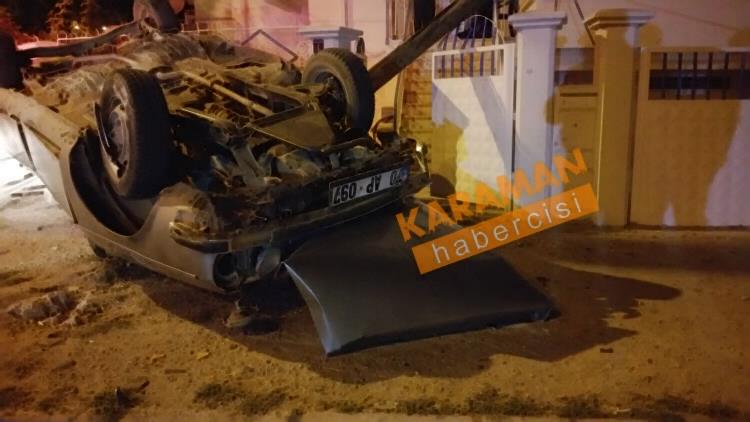 Karaman’da Feci Kaza 15