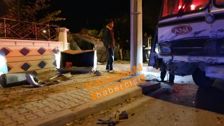 Karaman’da Feci Kaza 21