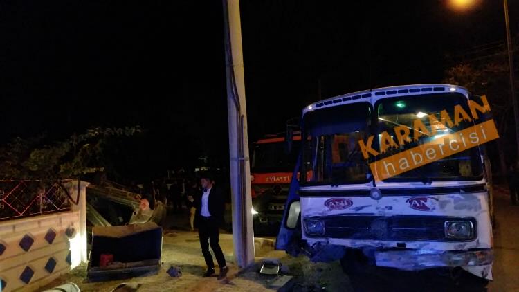 Karaman’da Feci Kaza 9