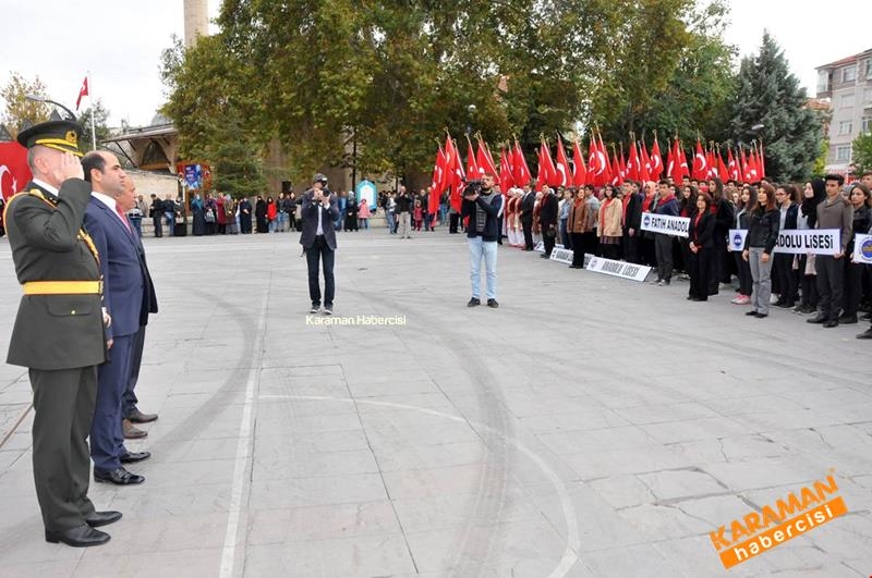 Cumhuriyet Bayramı Karaman'da Coşkuyla Kutlandı 21
