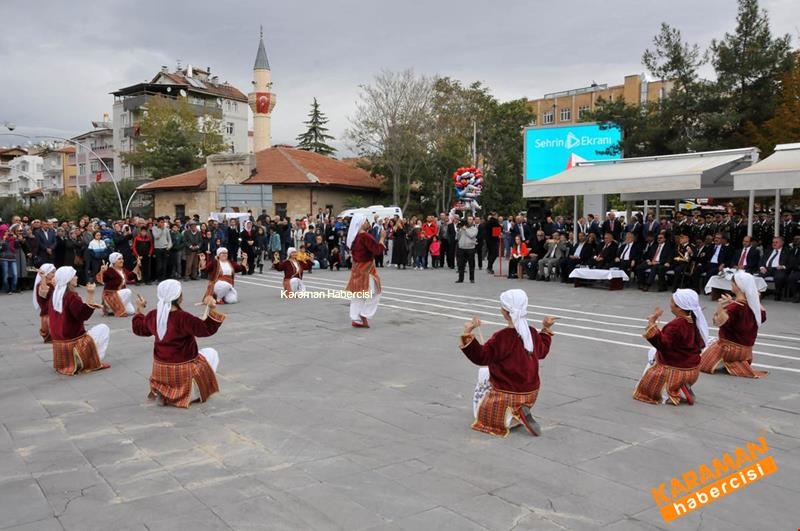 Cumhuriyet Bayramı Karaman'da Coşkuyla Kutlandı 22