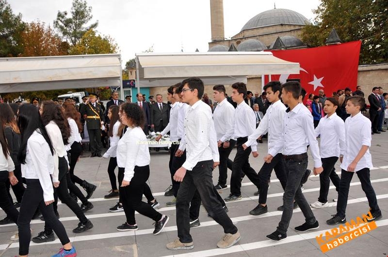 Cumhuriyet Bayramı Karaman'da Coşkuyla Kutlandı 35