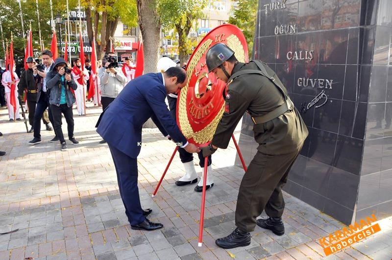Cumhuriyet Bayramı Karaman'da Coşkuyla Kutlandı 4