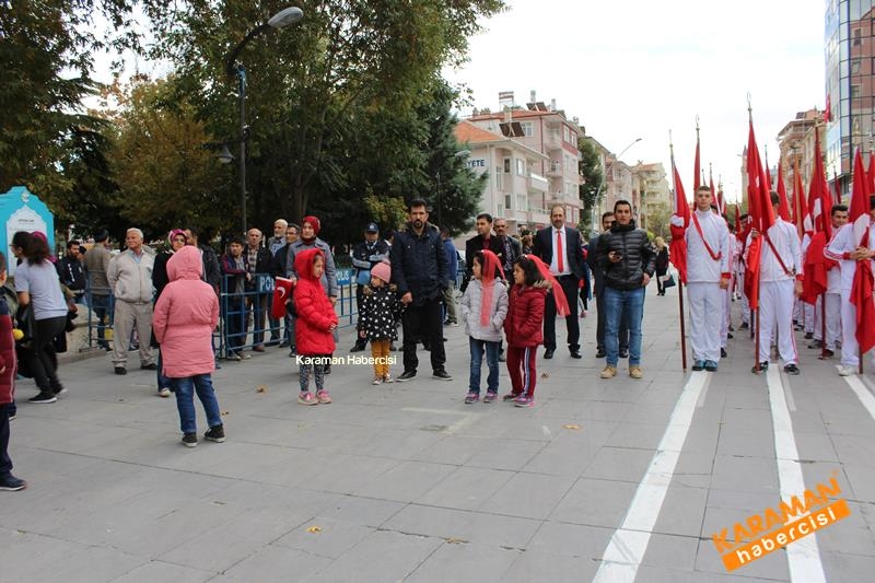 Cumhuriyet Bayramı Karaman'da Coşkuyla Kutlandı 40