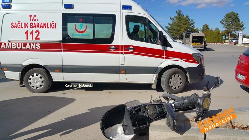 Karaman’da Trafik Kazası 1