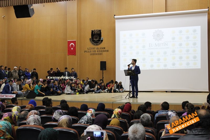 Prof. Dr. Nihat Hatipoğlu El-Metin Programı Karaman 2