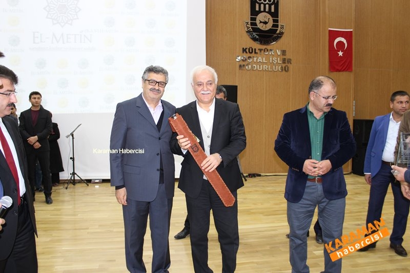 Prof. Dr. Nihat Hatipoğlu El-Metin Programı Karaman 33