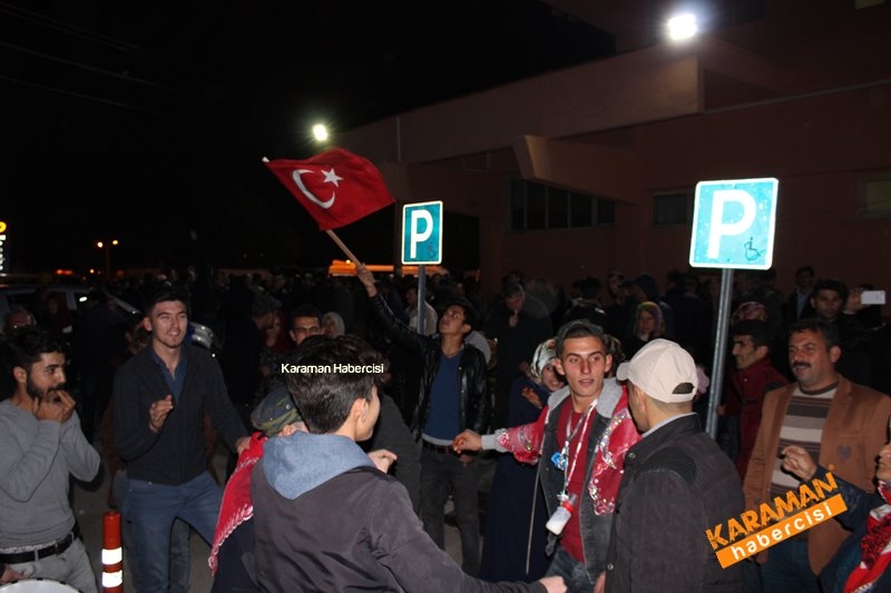 Karaman Otogar’ında Asker Hareketliliği 1