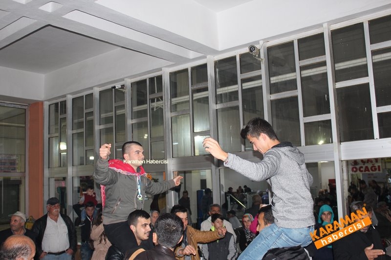 Karaman Otogar’ında Asker Hareketliliği 17