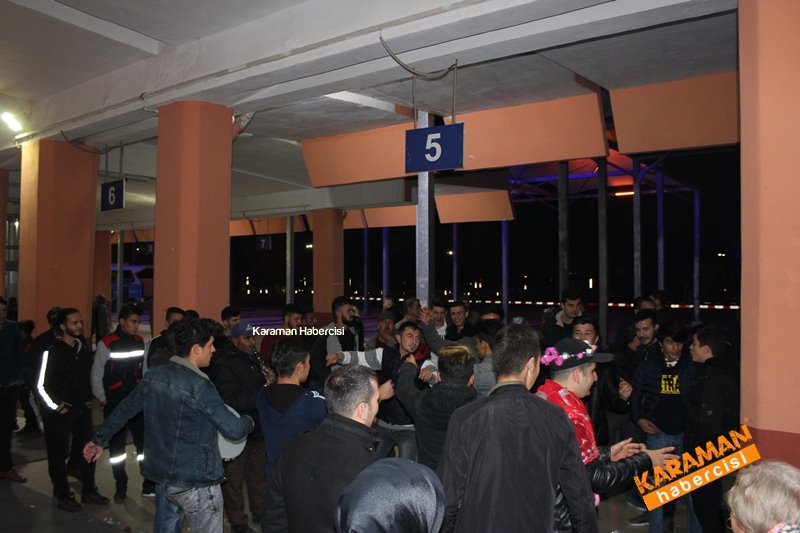 Karaman Otogar’ında Asker Hareketliliği 4