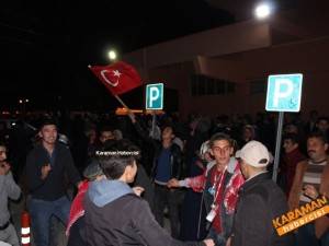 Karaman Otogar’ında Asker Hareketliliği