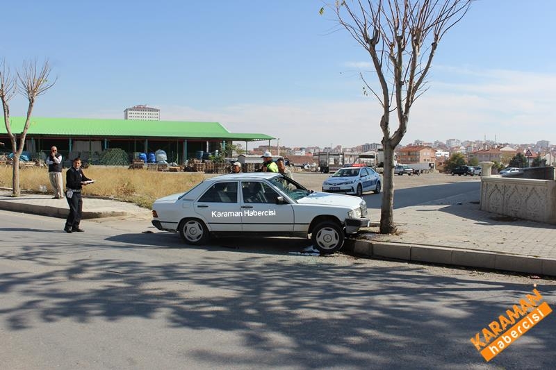 Karaman'da Trafik Kazası Yaşandı 7