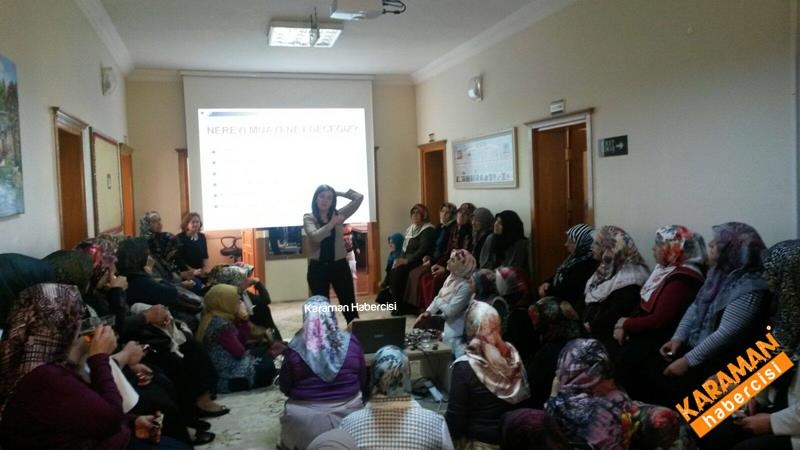 Karaman'da Meme Kanserine Dikkat Çekildi 6